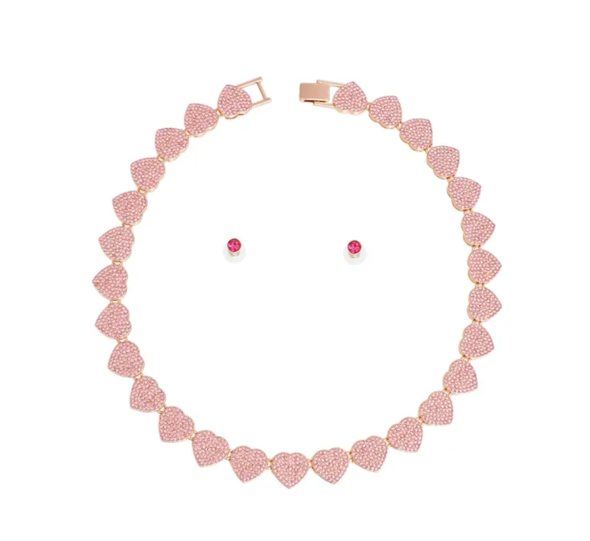 Rose Gold Heart Chain